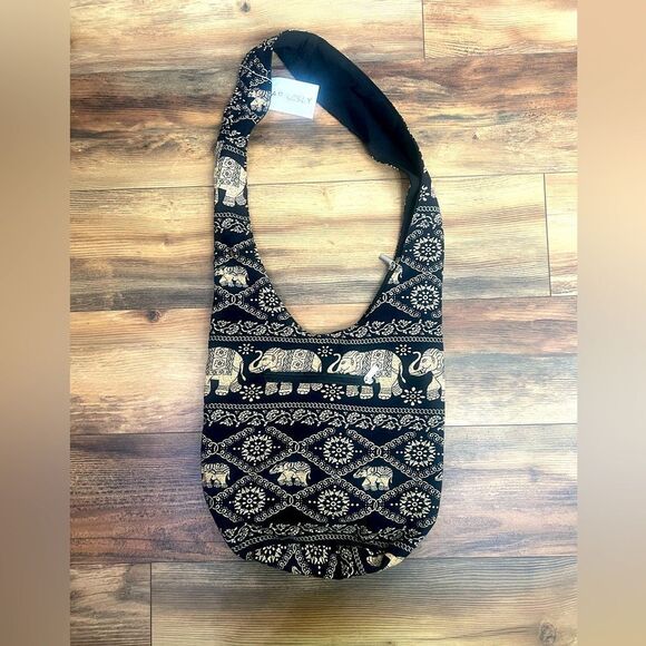 Karresly elephant print crossbody bag bohemian festival hipster indie travel - Picture 3 of 8